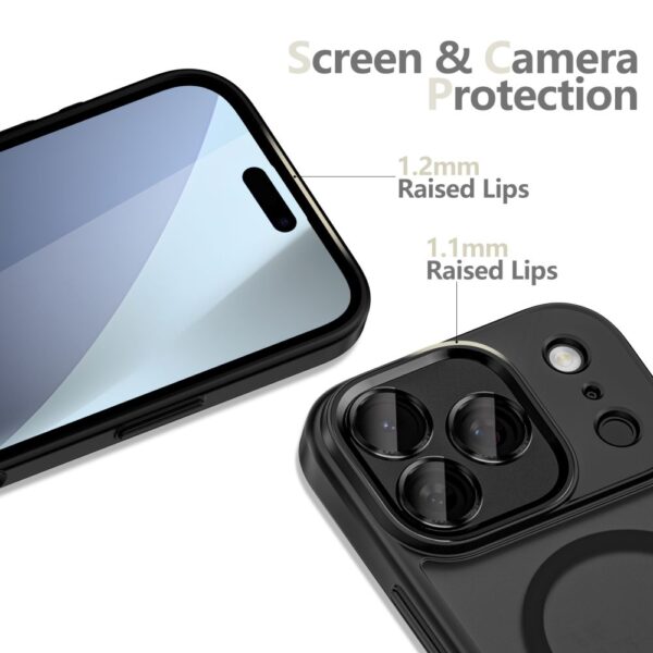 Tech-Protect MagCam MagSafe Case for iPhone 17 Pro - Matte Blackeng