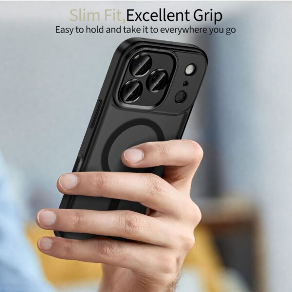 Tech-Protect MagCam MagSafe Case for iPhone 17 Pro Max - Matte Blackeng