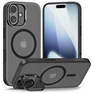 Tech-Protect MagStand MagSafe case for iPhone 17 - matte blackeng