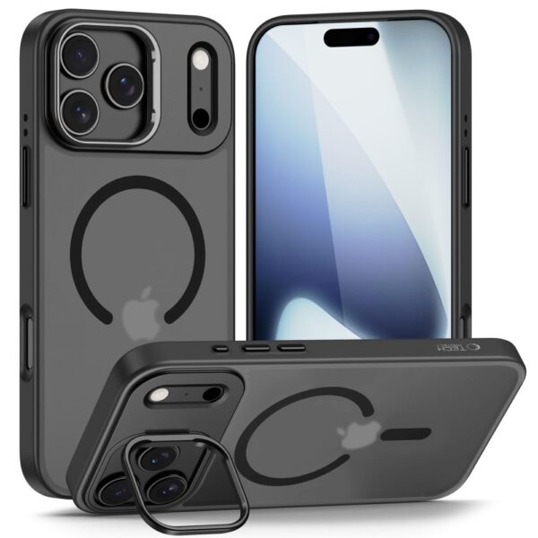 Tech-Protect MagStand MagSafe Case for iPhone 17 Pro Max - Matte Blackeng