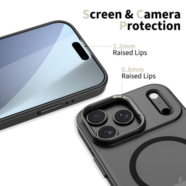 Tech-Protect MagStand MagSafe Case for iPhone 17 Pro Max - Matte Blackeng