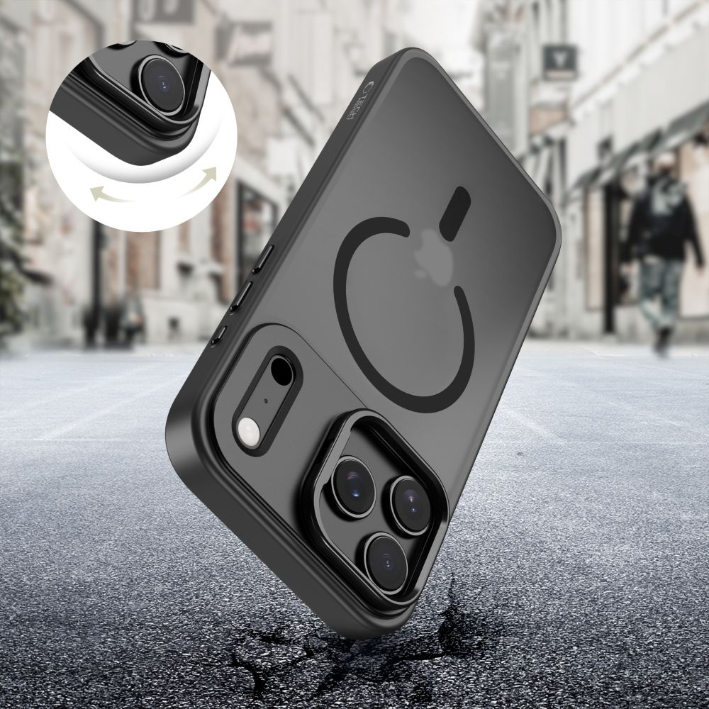 Tech-Protect MagStand MagSafe Case for iPhone 17 Pro Max - Matte Blackeng