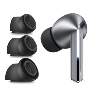 Tech-Protect Ear Tips for Samsung Galaxy Buds 3 Pro in sizes S / M / L - black (3 pcs.)eng