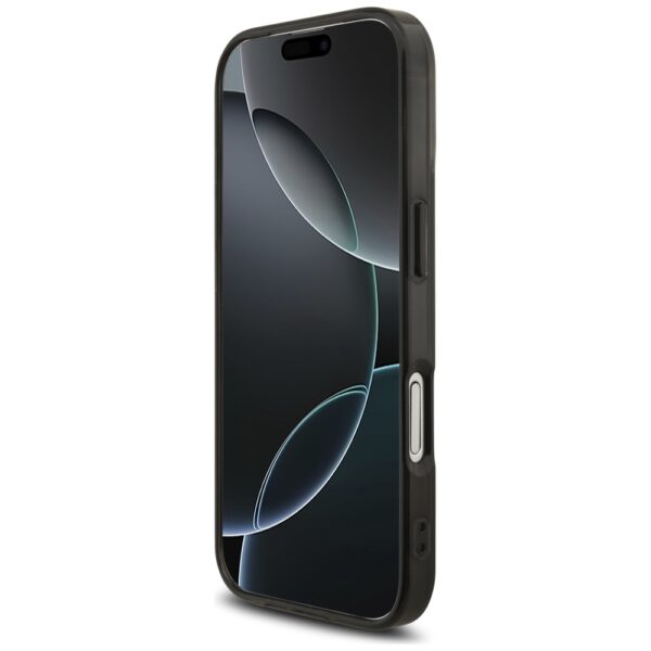 AMG Double Layer Transparent Graphics MagSafe case for iPhone 17 - blackeng