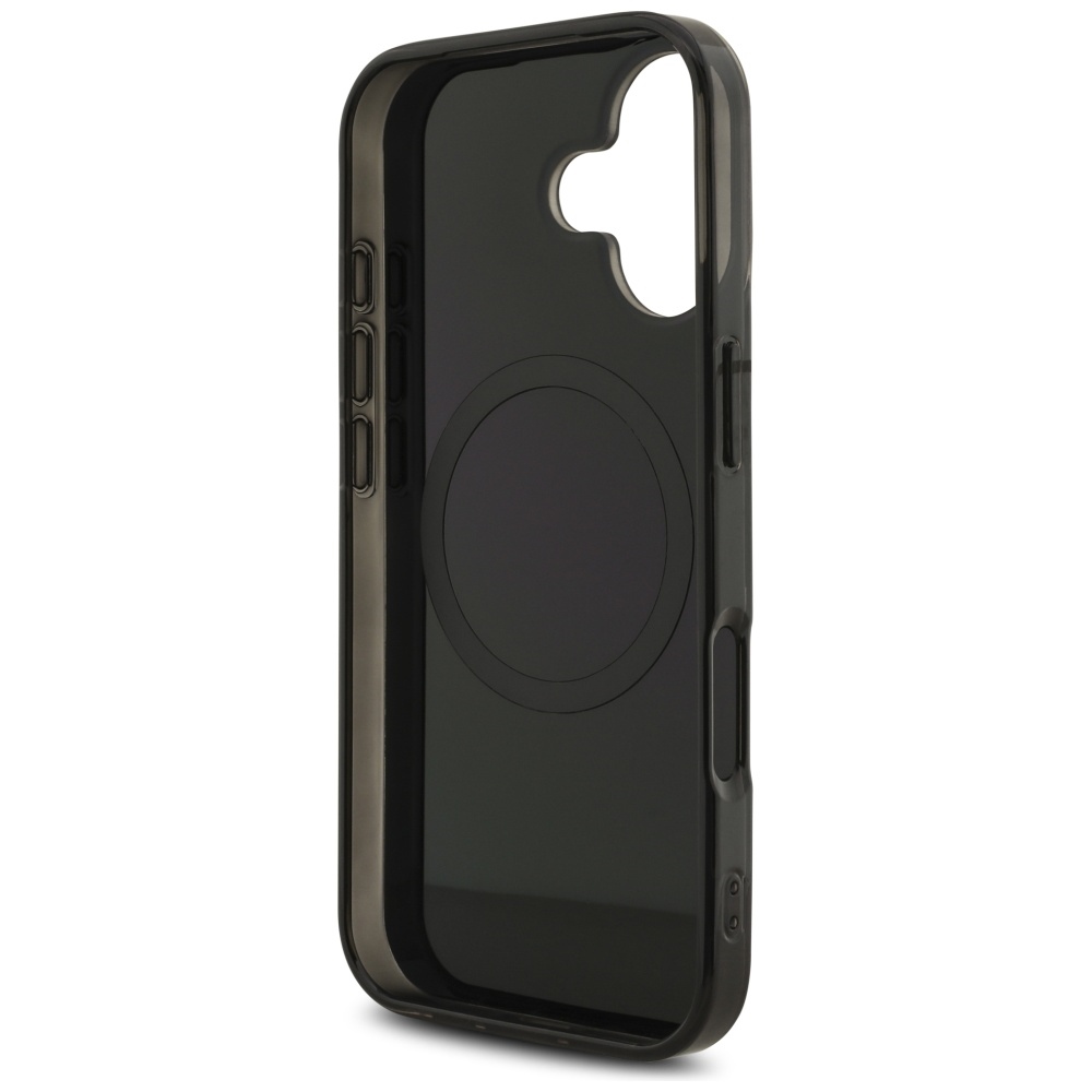 AMG Double Layer Transparent Graphics MagSafe case for iPhone 17 - blackeng