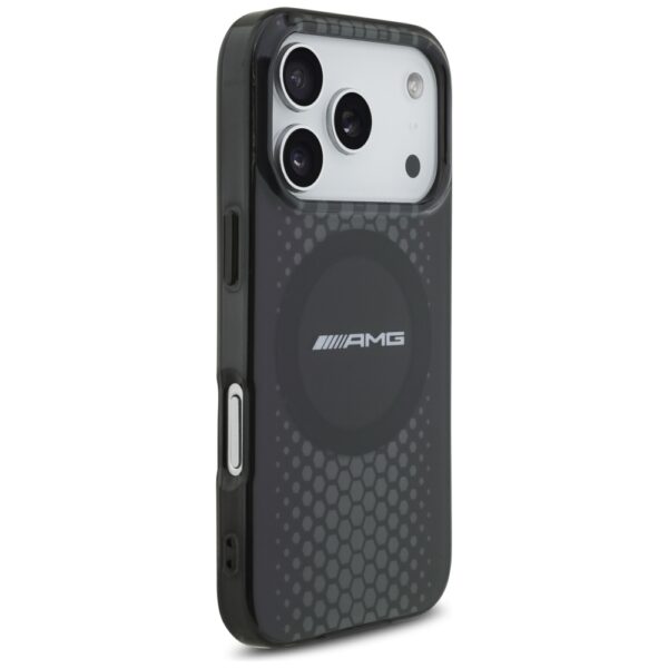 AMG Double Layer Transparent Graphics MagSafe Case for iPhone 17 Pro - Blackeng