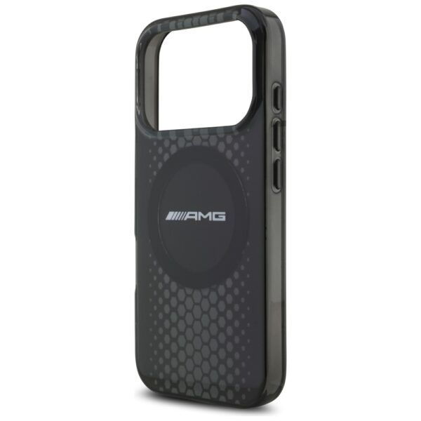 AMG Double Layer Transparent Graphics MagSafe Case for iPhone 17 Pro - Blackeng