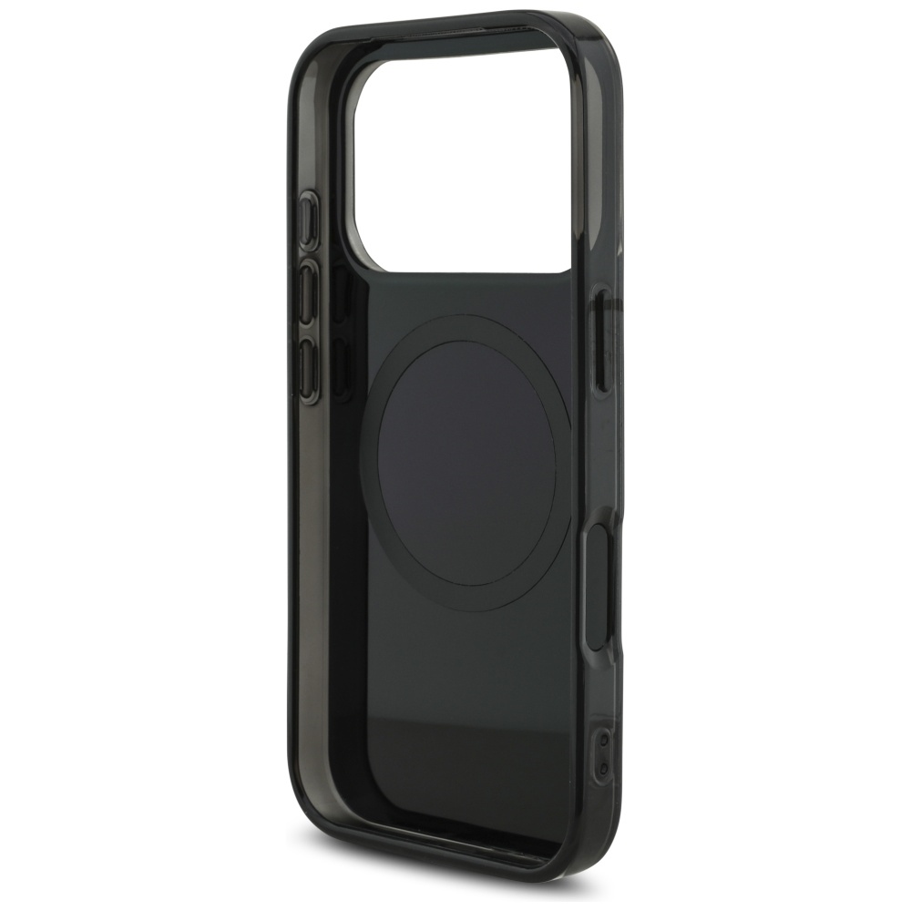 AMG Double Layer Transparent Graphics MagSafe Case for iPhone 17 Pro - Blackeng