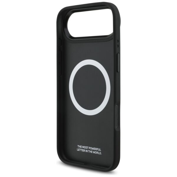 BMW M Tricolor Metal Logo MagSafe Case for iPhone 17 Air - Blackeng