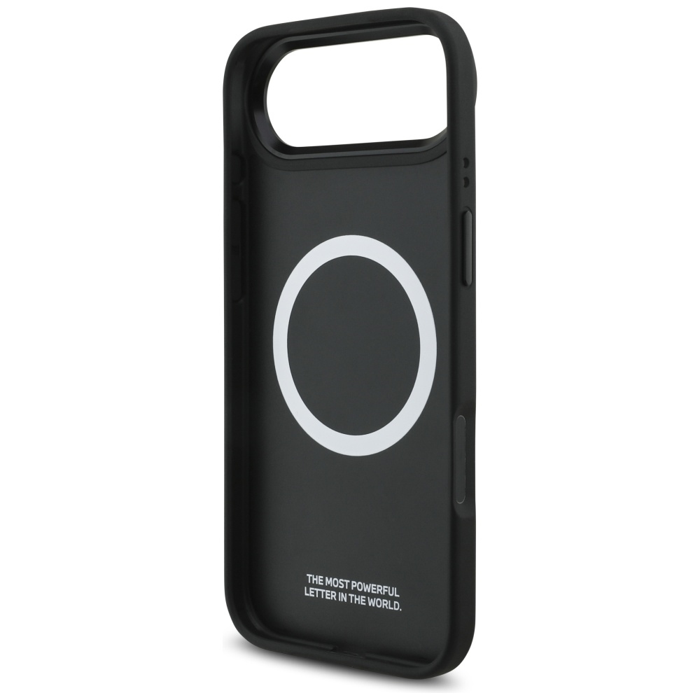 BMW M Tricolor Metal Logo MagSafe Case for iPhone 17 Air - Blackeng