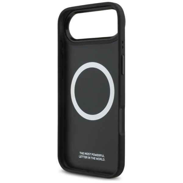 BMW M Tricolor Metal Logo MagSafe Case for iPhone 17 Air - Grayeng
