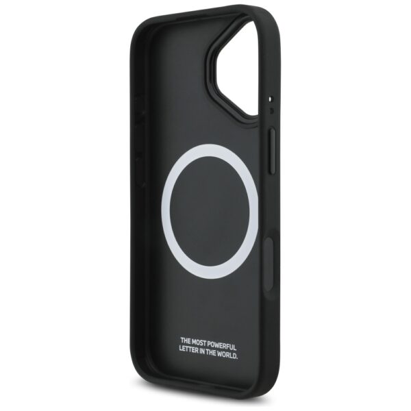 BMW M Tricolor Metal Logo MagSafe Case for iPhone 17 - Blackeng
