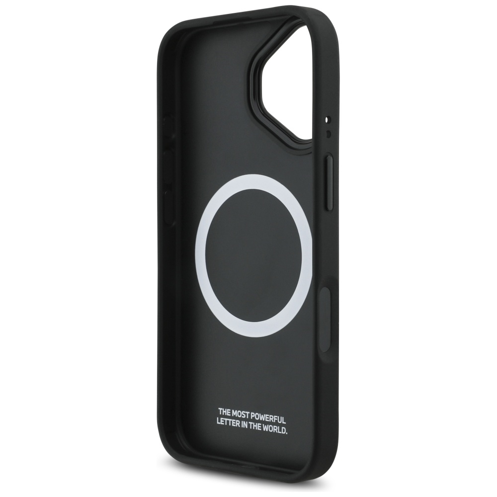 BMW M Tricolor Metal Logo MagSafe Case for iPhone 17 - Blackeng