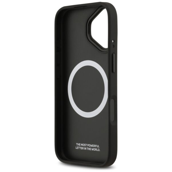 BMW M Tricolor Metal Logo MagSafe Case for iPhone 17 - Grayeng