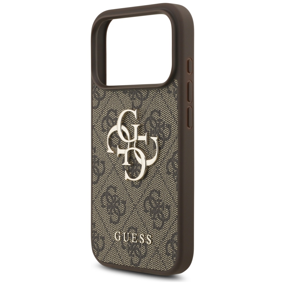Guess 4G Big Logo Case for iPhone 17 Pro - Browneng
