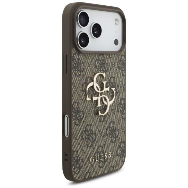 Guess 4G Big Logo Case for iPhone 17 Pro Max - Browneng
