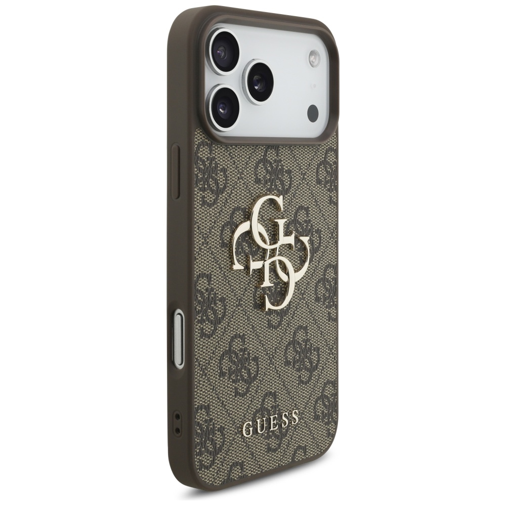 Guess 4G Big Logo Case for iPhone 17 Pro Max - Browneng