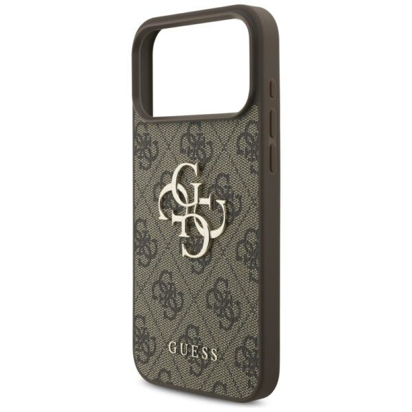 Guess 4G Big Logo Case for iPhone 17 Pro Max - Browneng