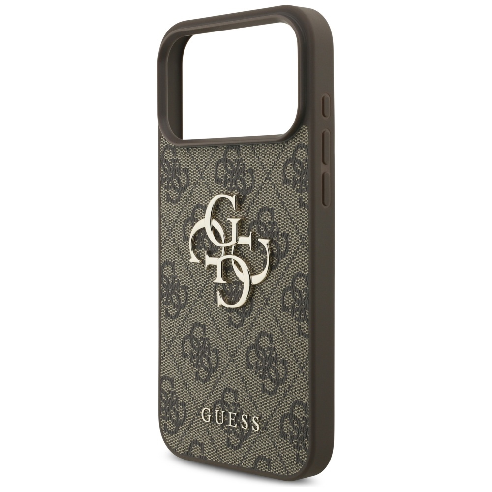 Guess 4G Big Logo Case for iPhone 17 Pro Max - Browneng