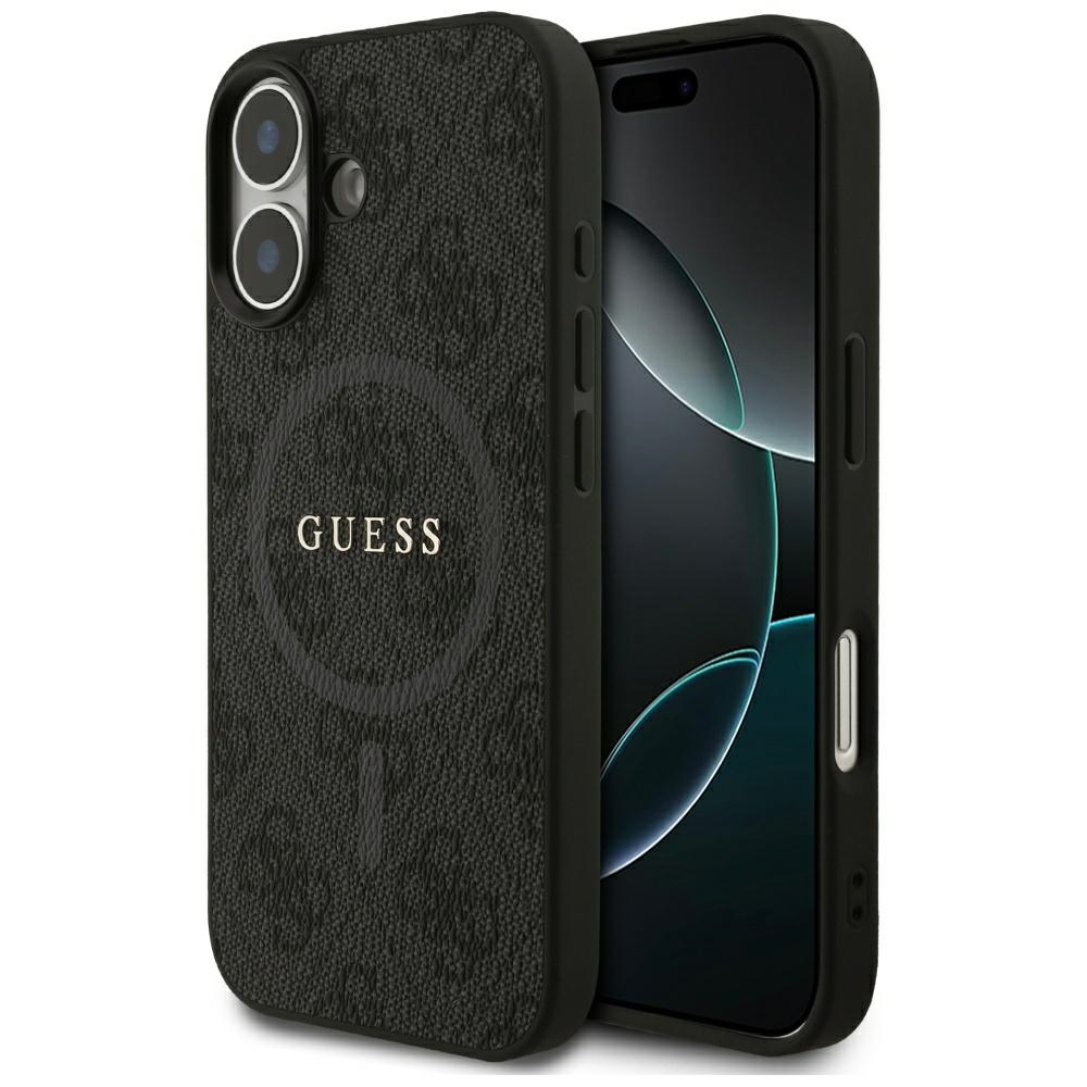 Guess 4G Ring Classic Logo MagSafe case for iPhone 17 - blackeng