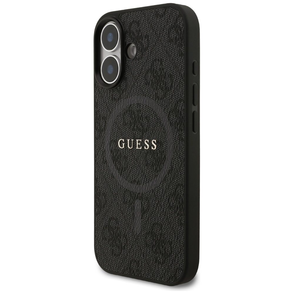 Guess 4G Ring Classic Logo MagSafe case for iPhone 17 - blackeng