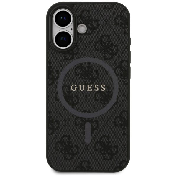 Guess 4G Ring Classic Logo MagSafe case for iPhone 17 - blackeng