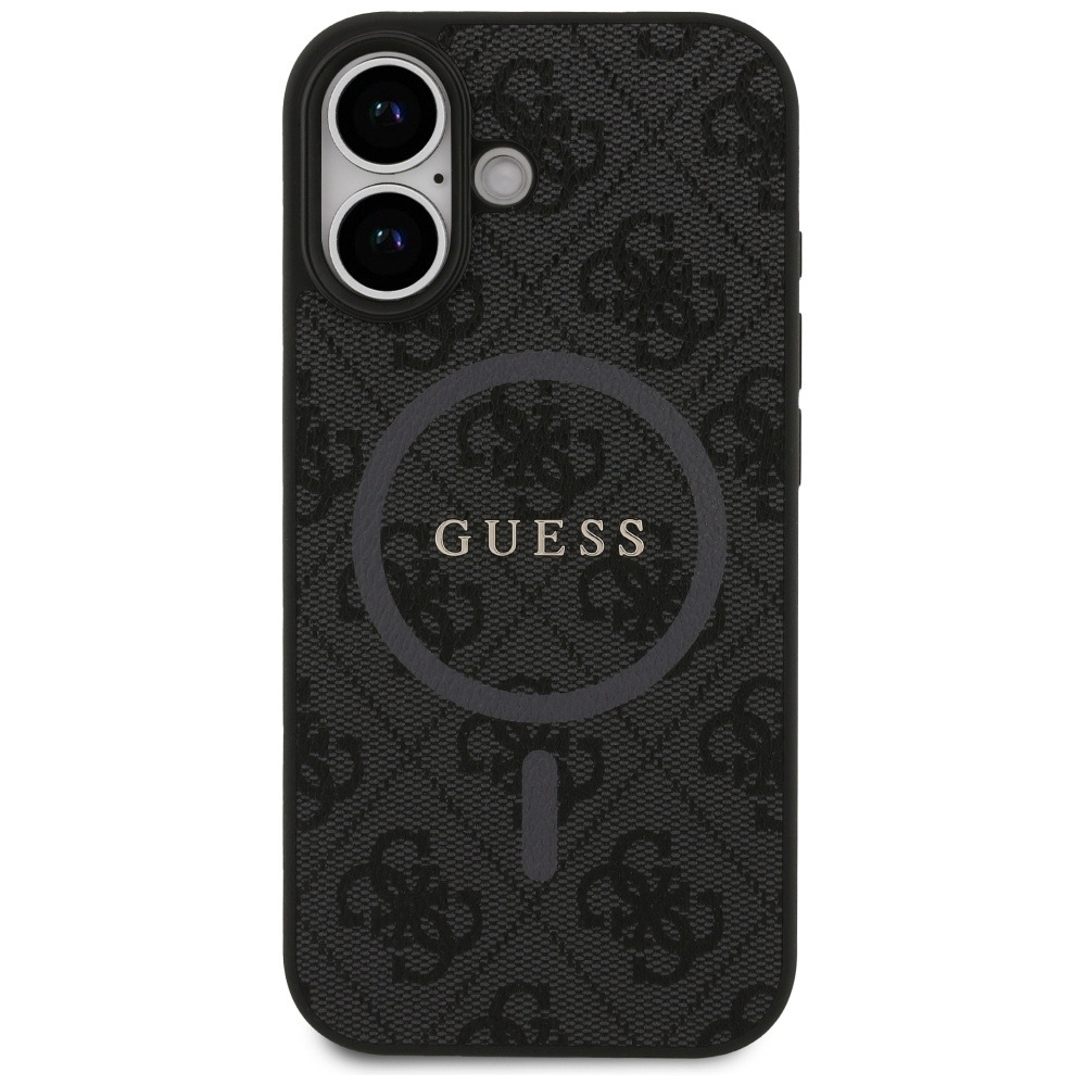 Guess 4G Ring Classic Logo MagSafe case for iPhone 17 - blackeng