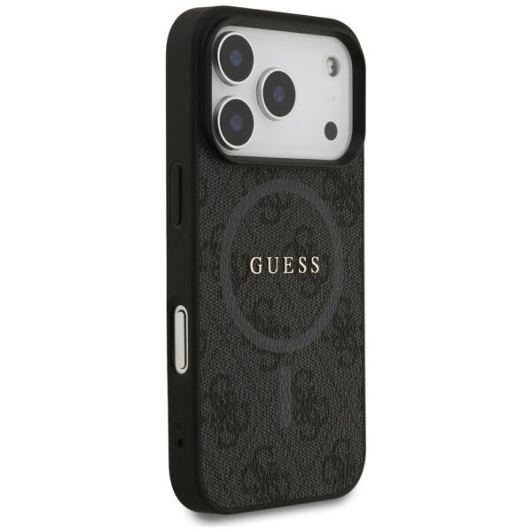 Guess 4G Ring Classic Logo MagSafe case for iPhone 17 Pro - blackeng