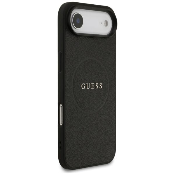 Guess Grained Ring MagSafe case for iPhone 17 Air - blackeng
