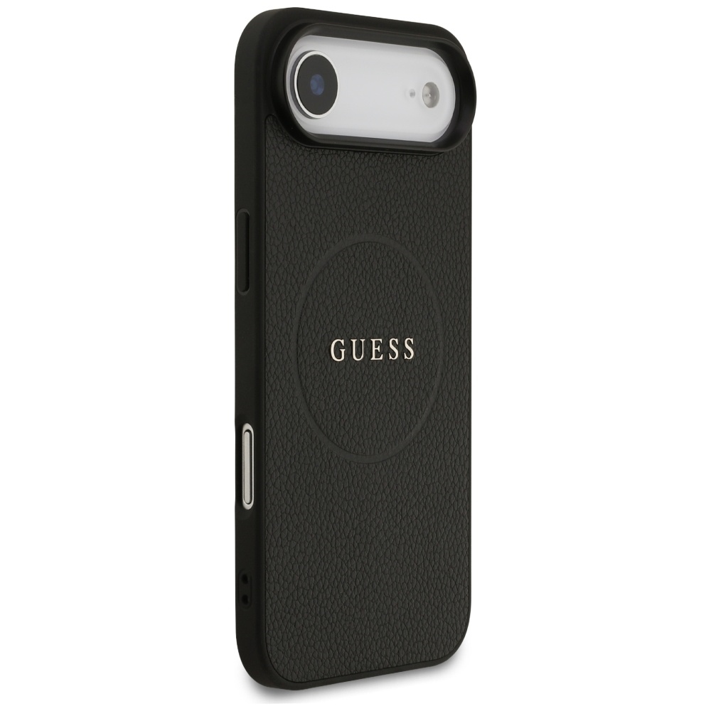 Guess Grained Ring MagSafe case for iPhone 17 Air - blackeng