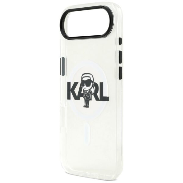 Karl Lagerfeld IML Karl Sketch Logo MagSafe Case for iPhone 17 Air - Transparenteng