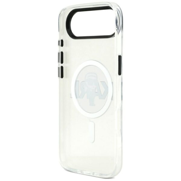 Karl Lagerfeld IML Karl Sketch Logo MagSafe Case for iPhone 17 Air - Transparenteng