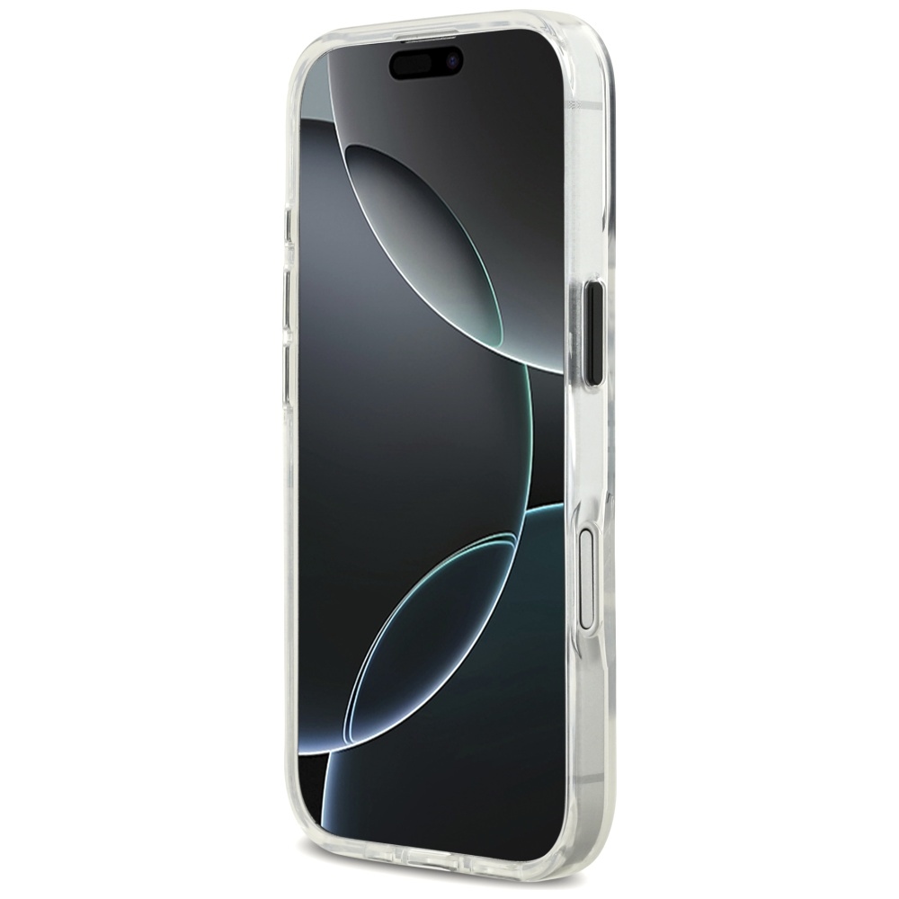 Karl Lagerfeld IML Karl Sketch Logo MagSafe Case for iPhone 17 - Transparenteng
