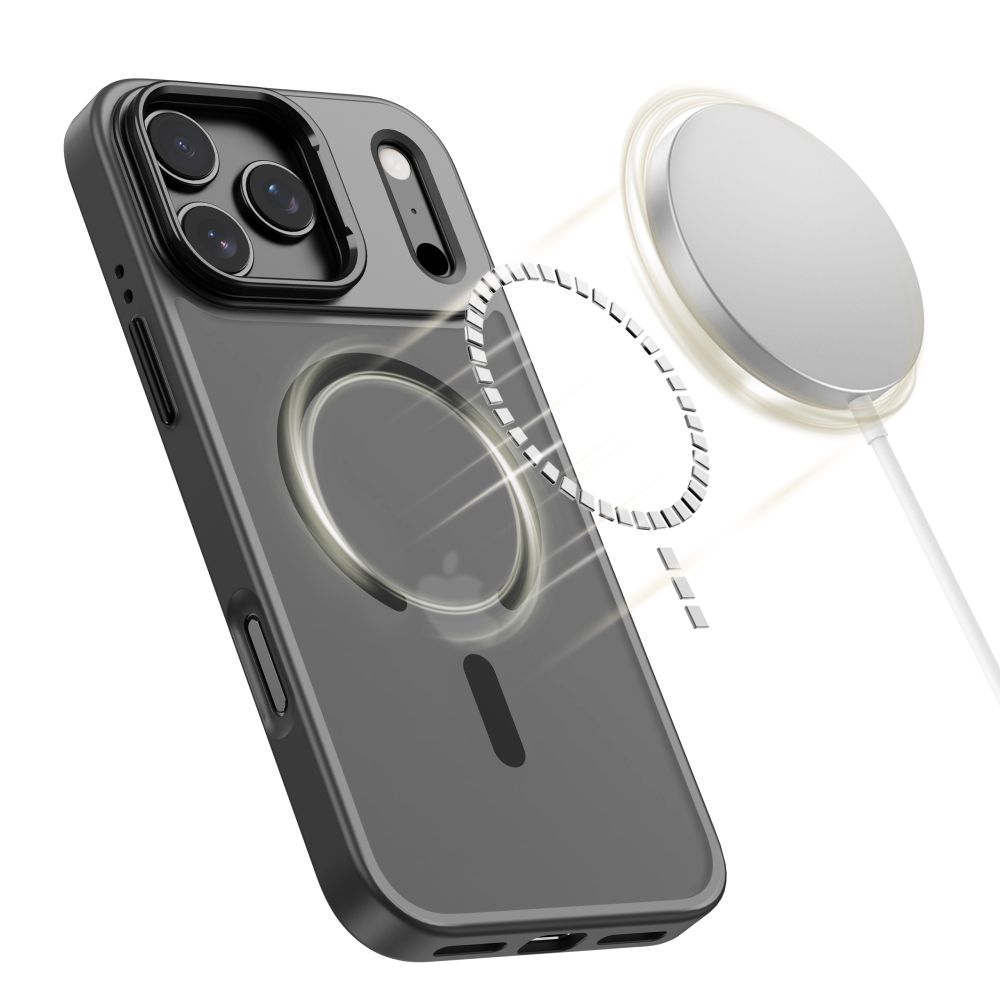 Tech-Protect MagStand MagSafe case for iPhone 17 Pro - matte blackeng