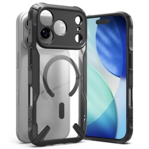 Ringke Fusion X Magnetic MagSafe Case for iPhone 17 Pro Max - Blackeng