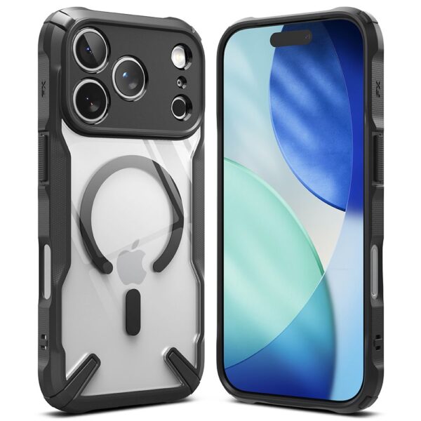 Ringke Fusion X Magnetic MagSafe Case for iPhone 17 Pro Max - Blackeng