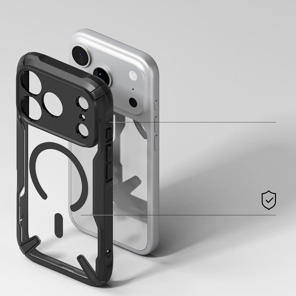 Ringke Fusion X Magnetic MagSafe Case for iPhone 17 Pro Max - Blackeng