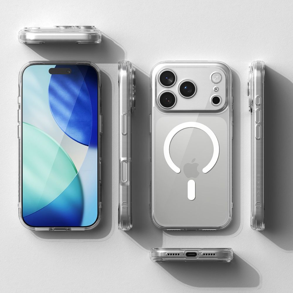 Ringke Fusion Magnetic MagSafe Case for iPhone 17 Pro - Cleareng