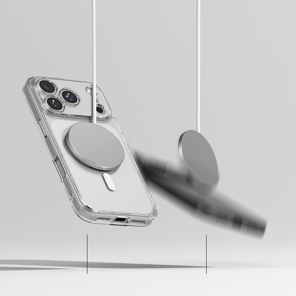 Ringke Fusion Magnetic MagSafe Case for iPhone 17 Pro - Cleareng