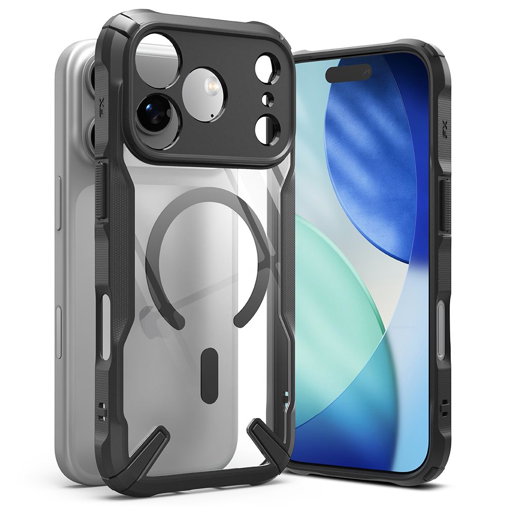 Ringke Fusion X Magnetic MagSafe Case for iPhone 17 Pro - Blackeng