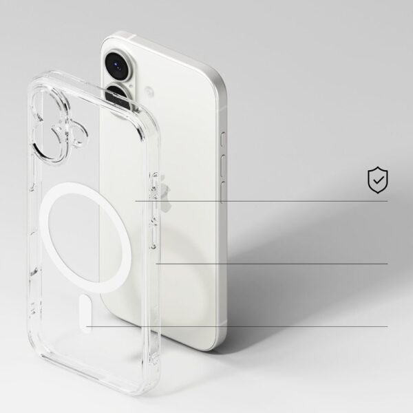 Ringke Fusion Magnetic MagSafe Case for iPhone 17 - Cleareng