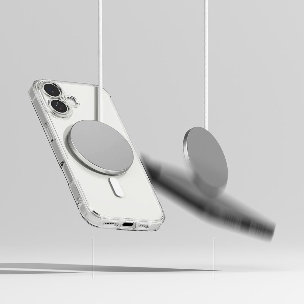 Ringke Fusion Magnetic MagSafe Case for iPhone 17 - Cleareng