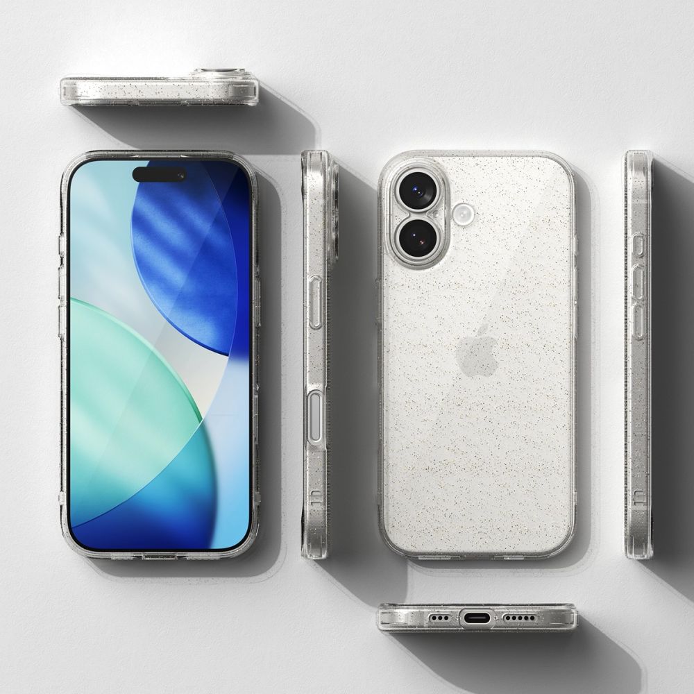 Ringke Air iPhone 17 Case - Clear Glittereng