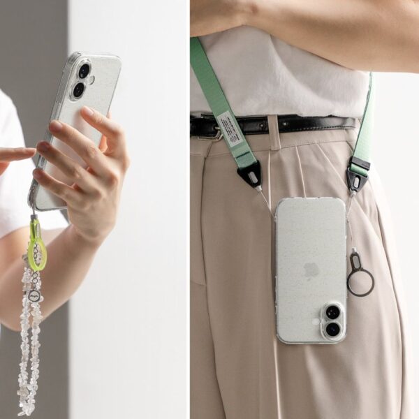 Ringke Air iPhone 17 Case - Clear Glittereng