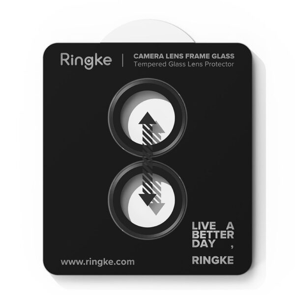 Ringke Camera Frame Protector 2-pack for iPhone 17 - Blackeng
