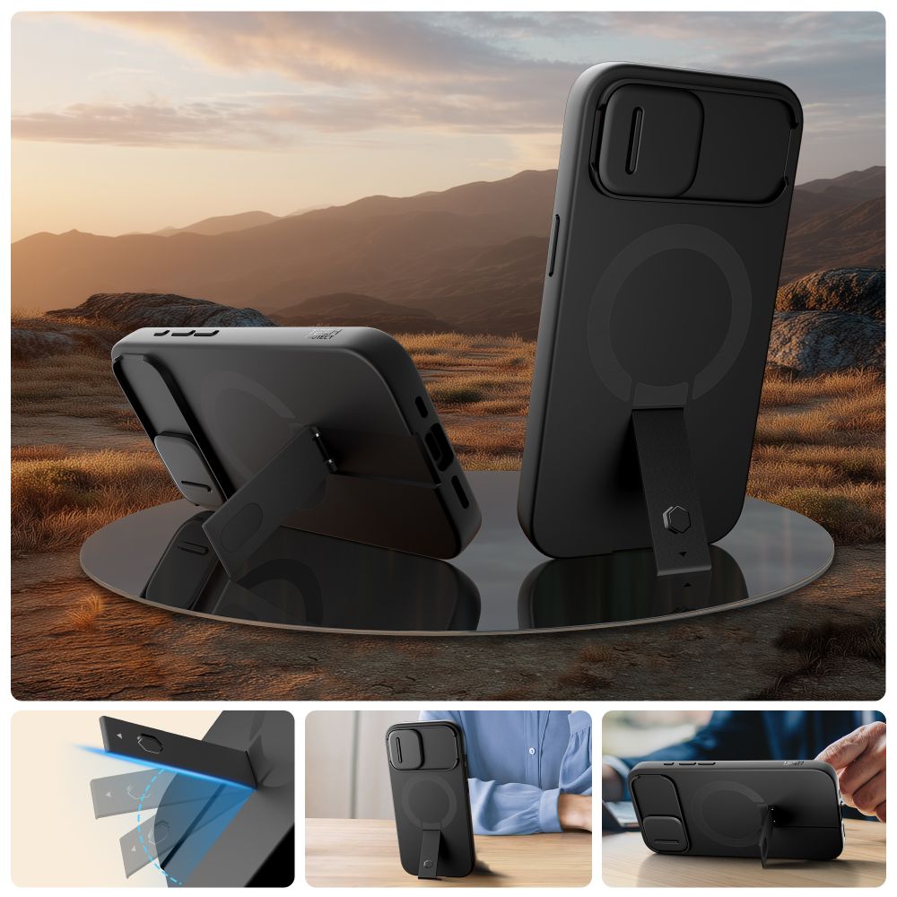 Tech-Protect Kevlar Aura MagSafe Case for iPhone 16e - Blackeng