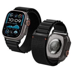 Strap Spigen WBF1 Strap for Apple Watch 44 / 45 / 46 / 49 mm - Blackeng