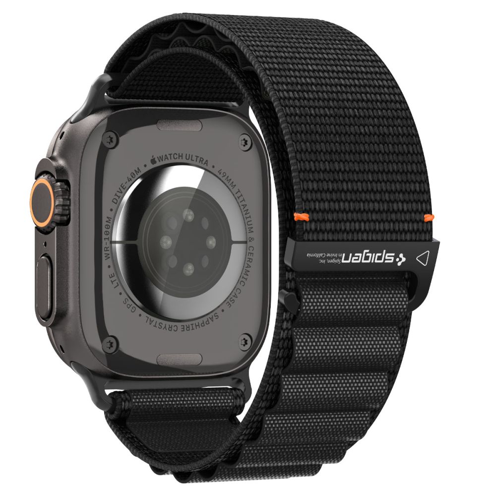 Strap Spigen WBF1 Strap for Apple Watch 44 / 45 / 46 / 49 mm - Blackeng