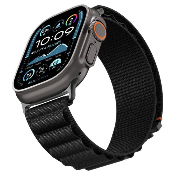 Strap Spigen WBF1 Strap for Apple Watch 44 / 45 / 46 / 49 mm - Blackeng