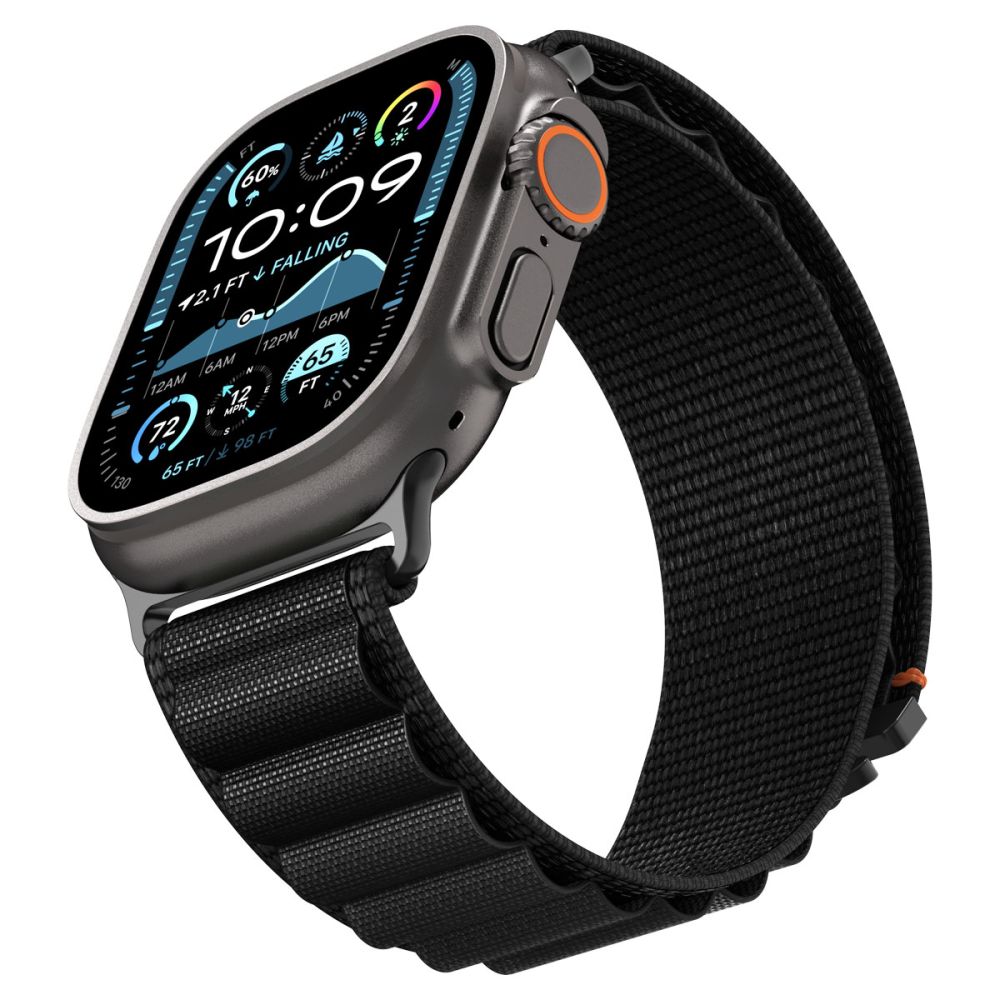 Strap Spigen WBF1 Strap for Apple Watch 44 / 45 / 46 / 49 mm - Blackeng